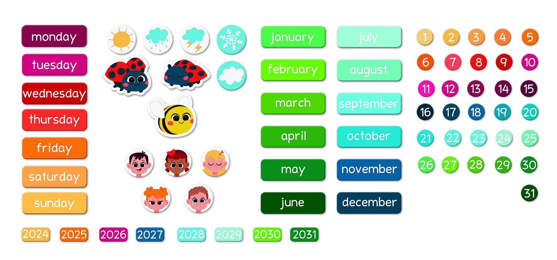 Janod calendar 2025